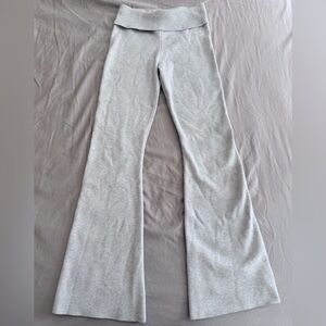 Princess Polly Light Gray flare leggings